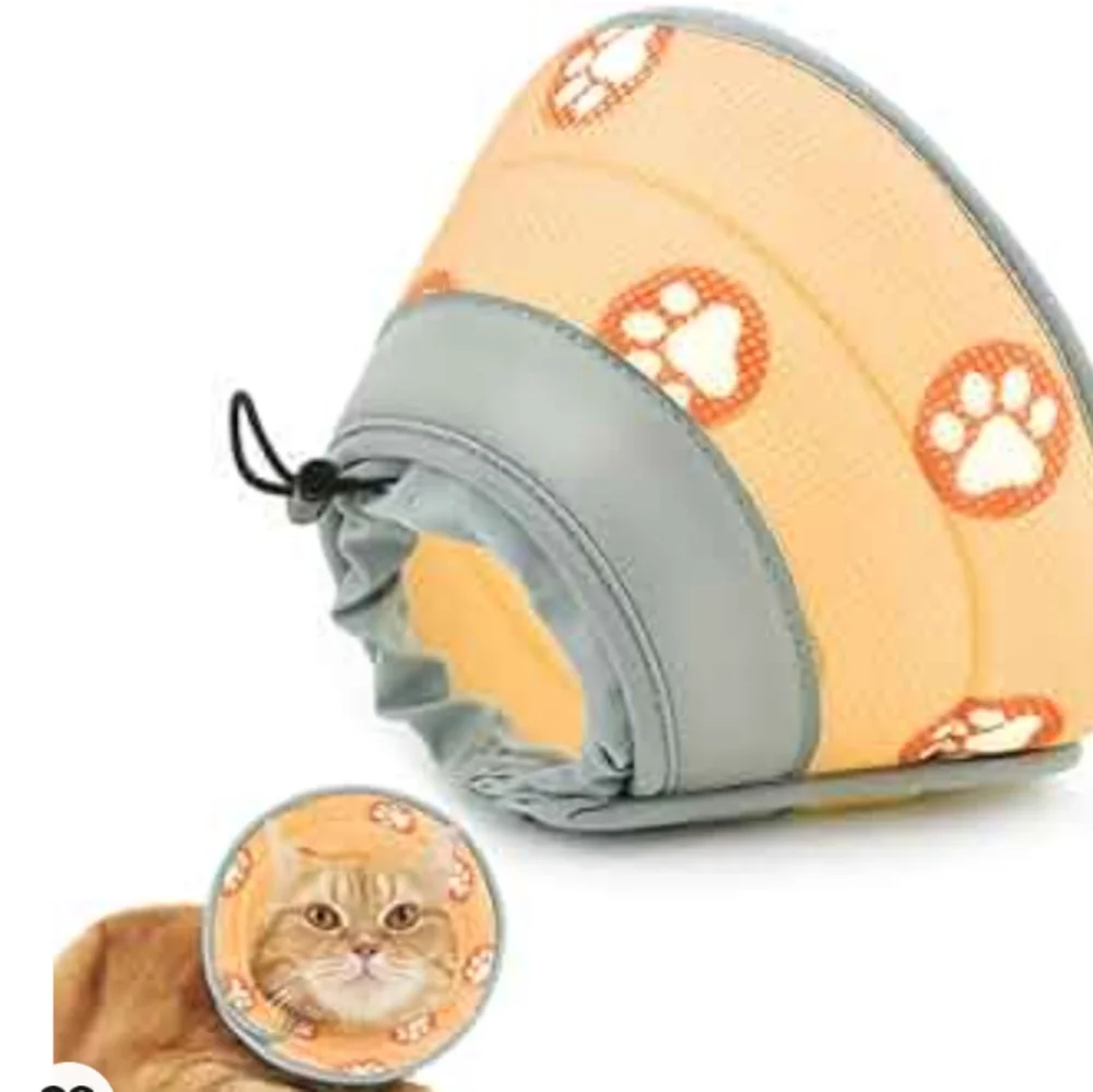 Supet Cat Collar, Cone Adjustable Collar Cat Collar, Recovery Collar, Soft .